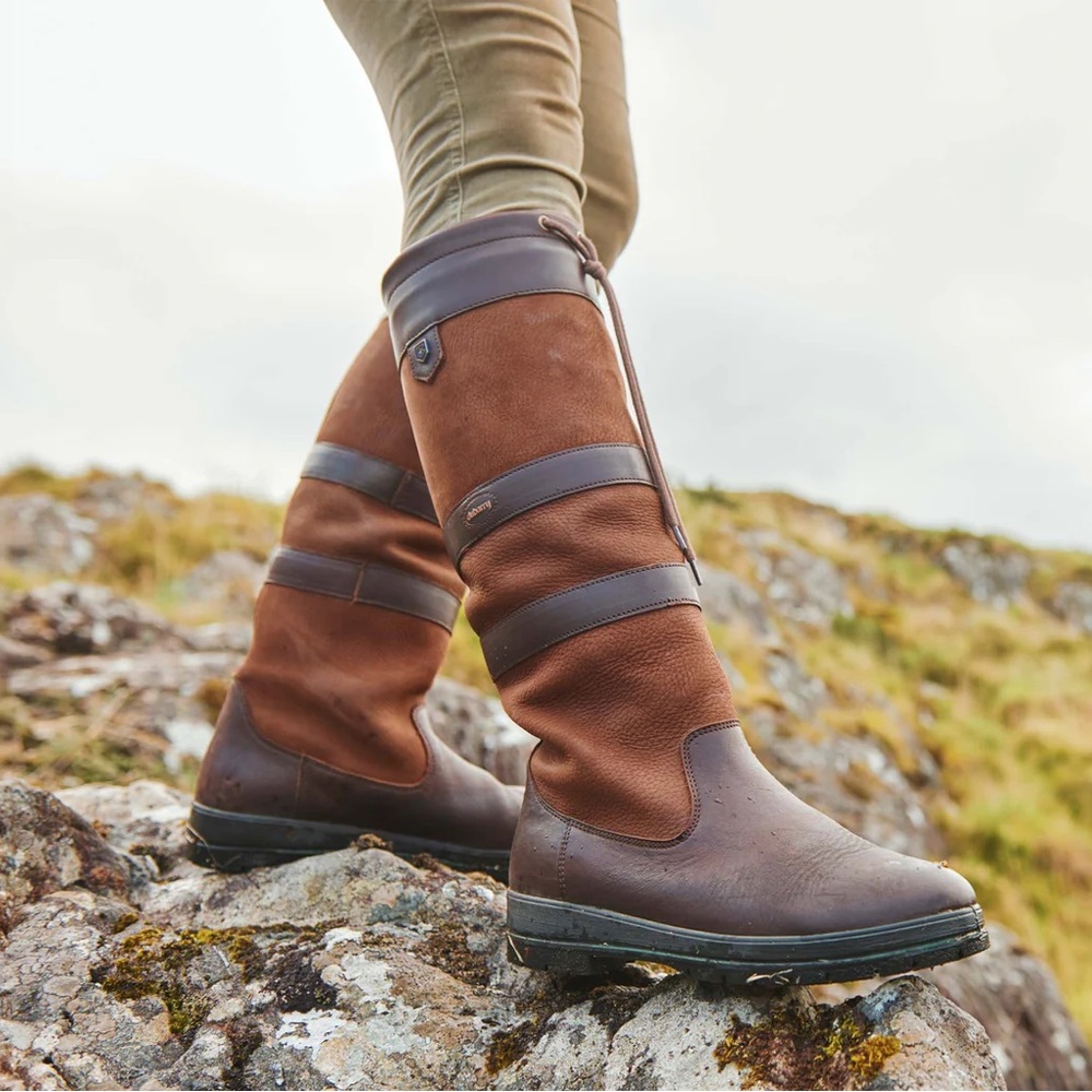 Dubarry of Ireland Brown Leather Boots Classic Style